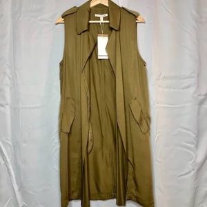 Zara Army green vest